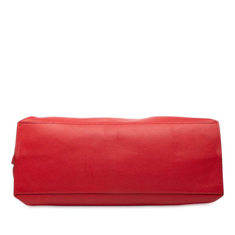 Large Calfskin Bamboo Daily Satchel - Image 3