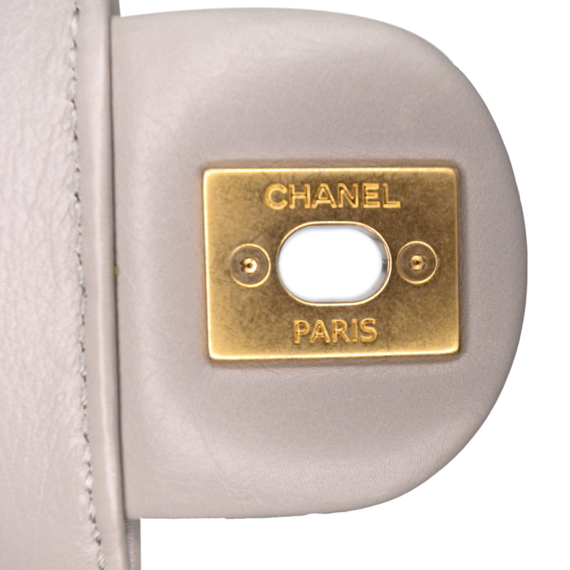 CC Quilted Lambskin Rounded Flap - Image 7