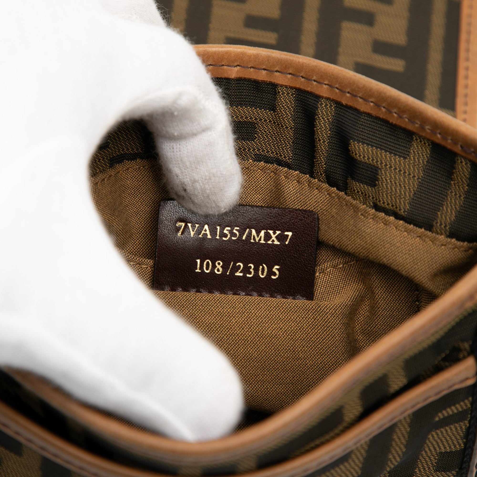 Mini FF Zucca Canvas Crossbody - Image 6
