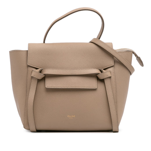 Nano Grained Calfskin Belt Bag - Image 1
