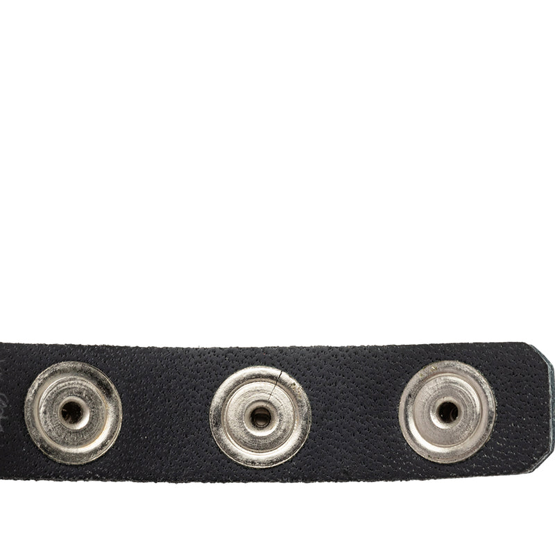 CC Calfskin Stud Bracelet - Image 4