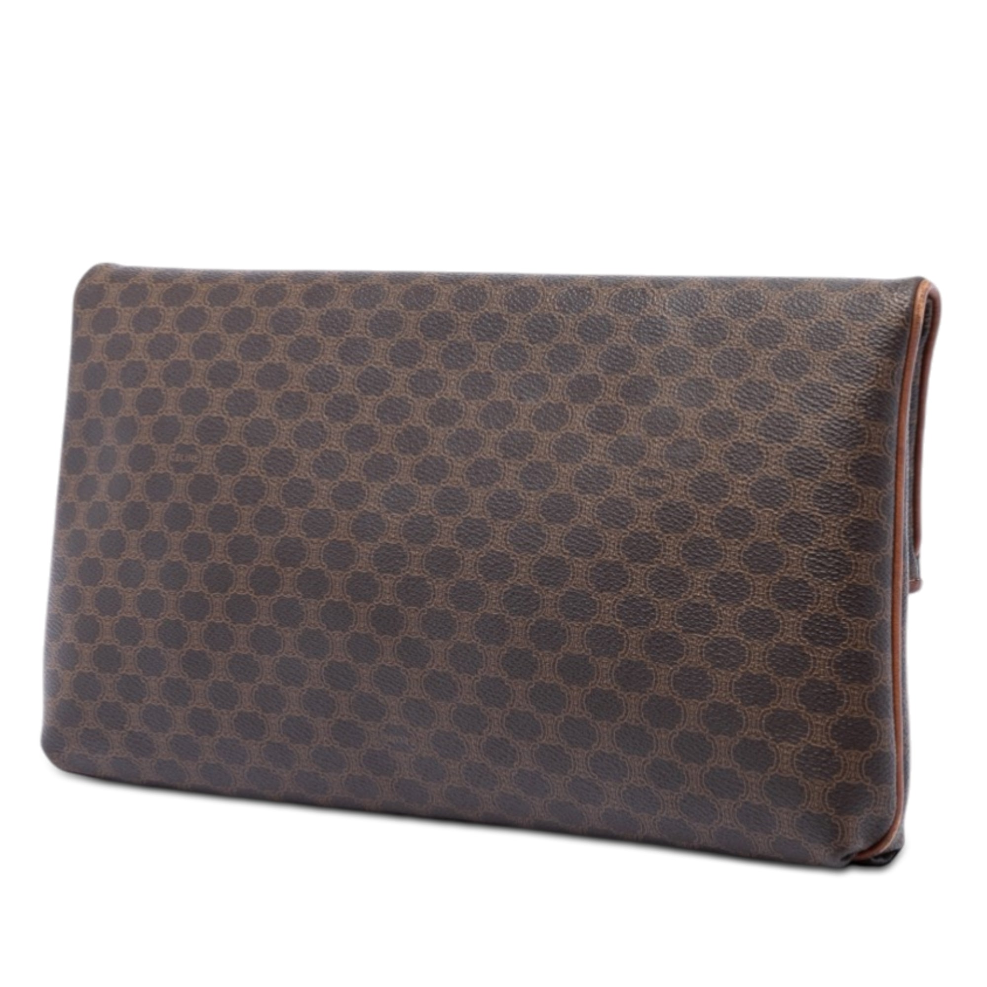 Macadam Coated Canvas Clutch - Image 2