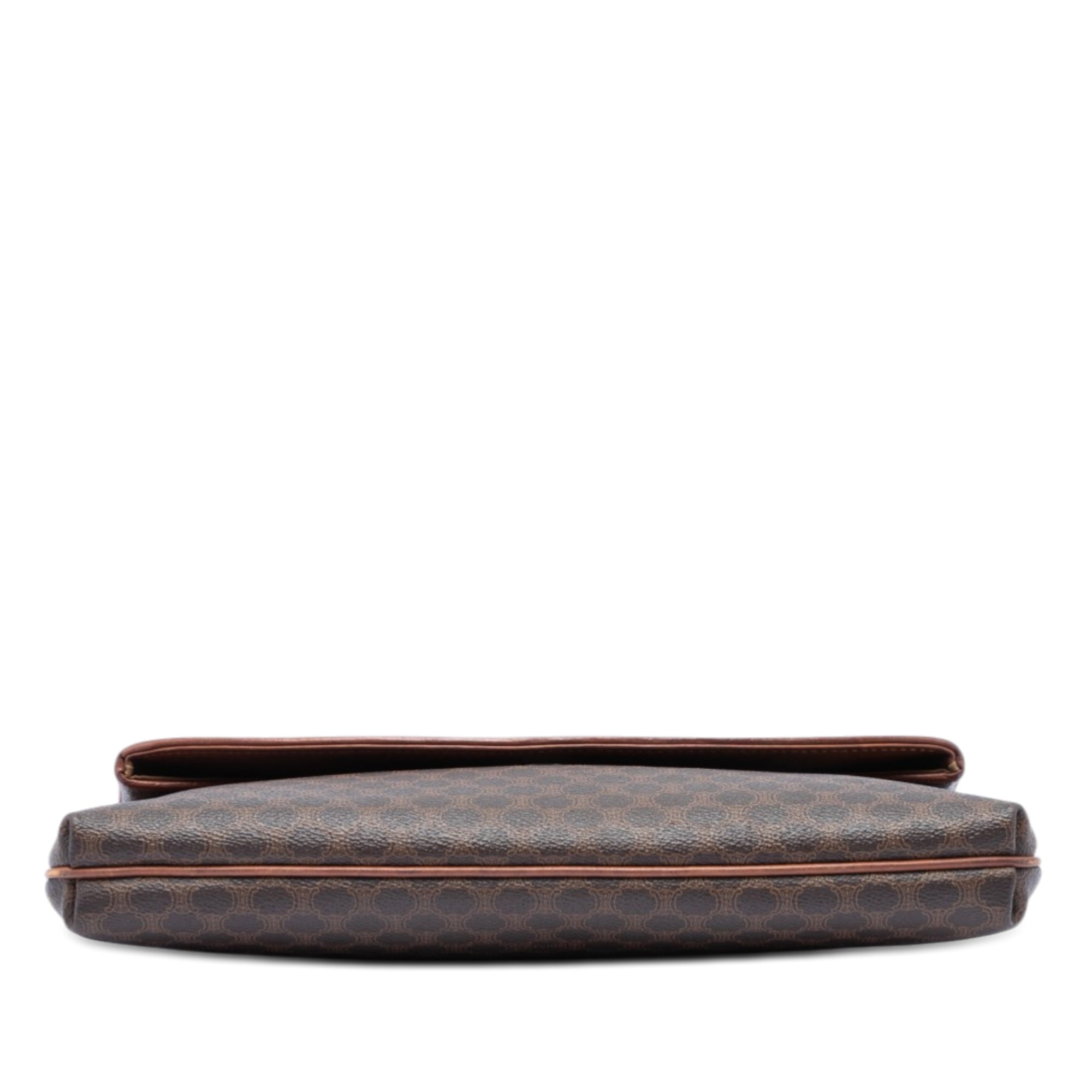 Macadam Coated Canvas Clutch - Image 3