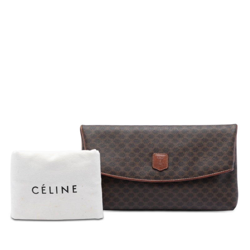 Macadam Coated Canvas Clutch - Image 7