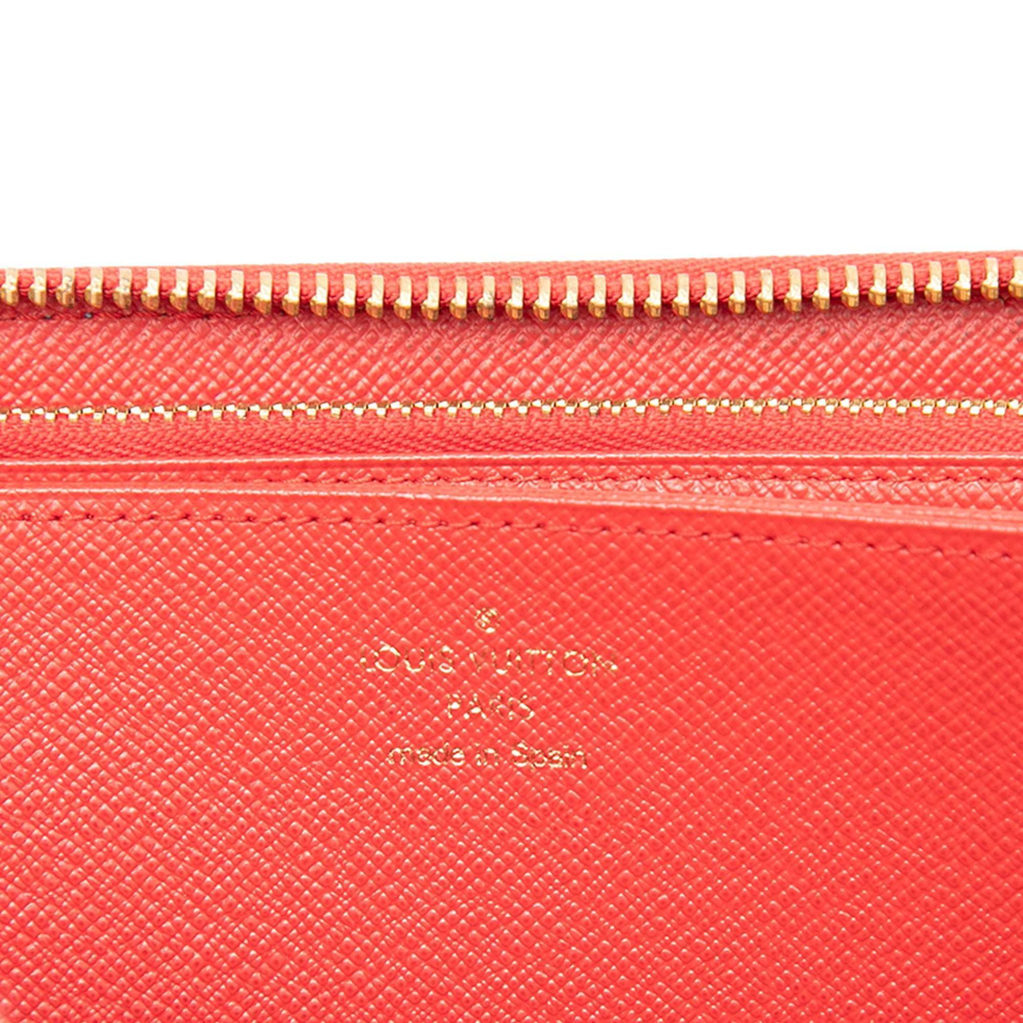 Monogram Denim Patchwork Zippy Long Wallet - Image 5