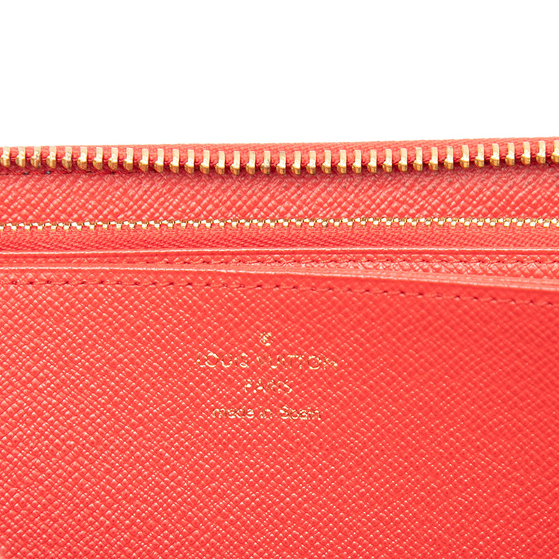 Monogram Denim Patchwork Zippy Long Wallet - Image 5