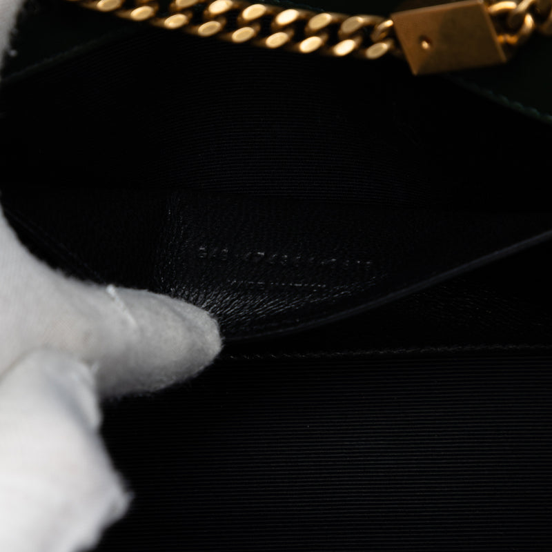 Small Velvet Monogram Kate Tassel Crossbody - Image 4