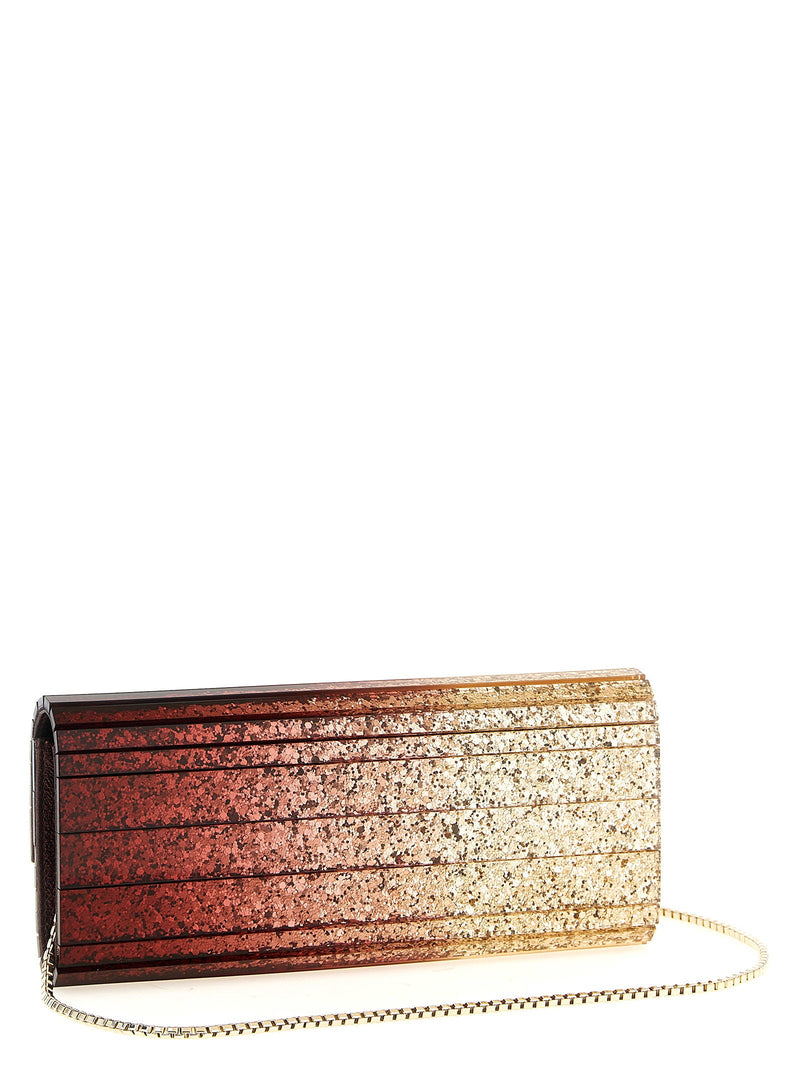 Jimmy Choo Sweetie Clutch — Gold