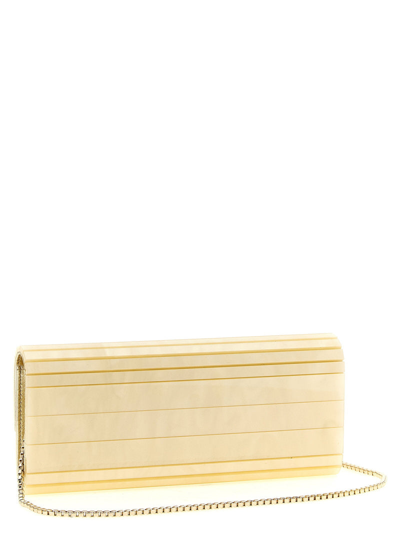 Jimmy Choo Clutch — Cream