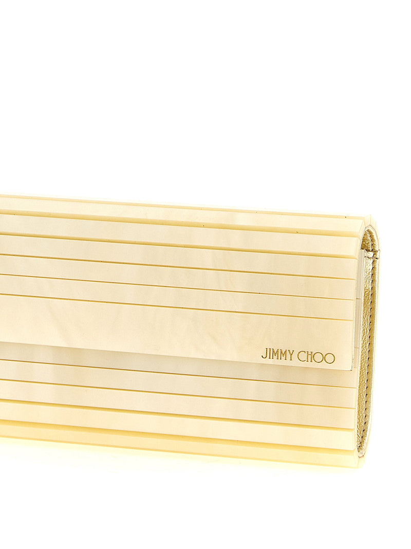 Jimmy Choo Clutch — Cream