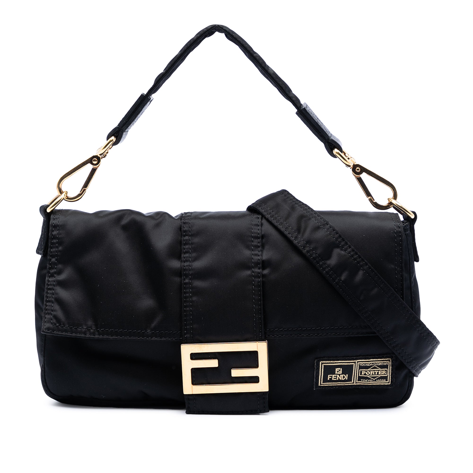 Porter Yoshida Nylon Convertible Baguette Satchel - Image 1
