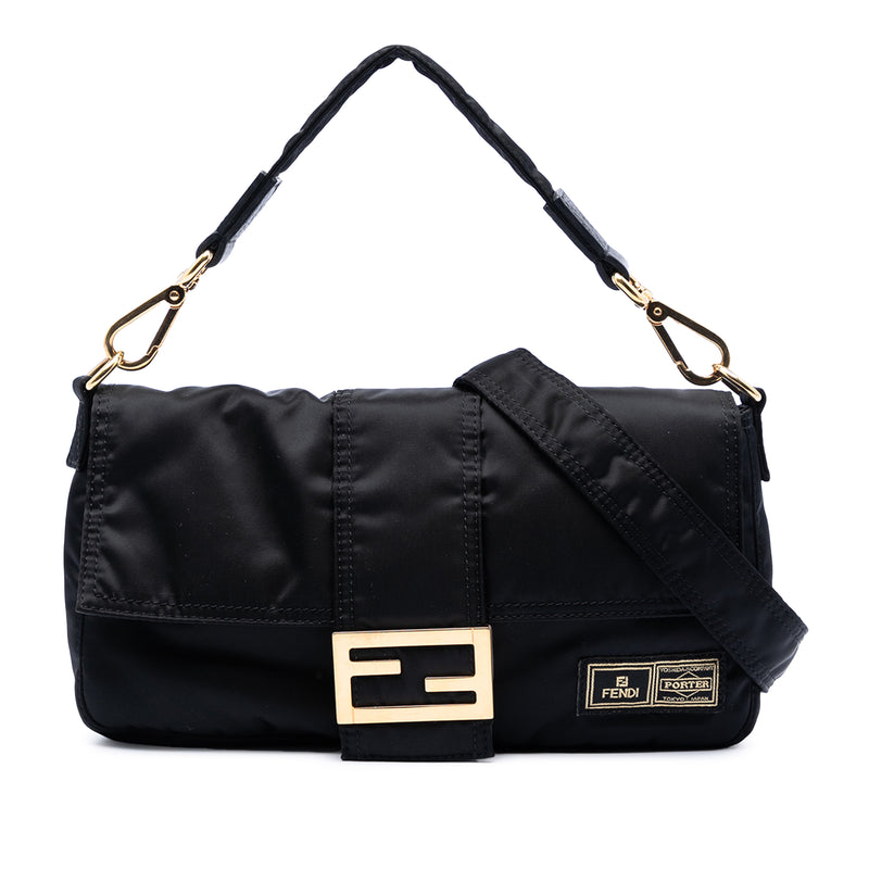 Porter Yoshida Nylon Convertible Baguette Satchel