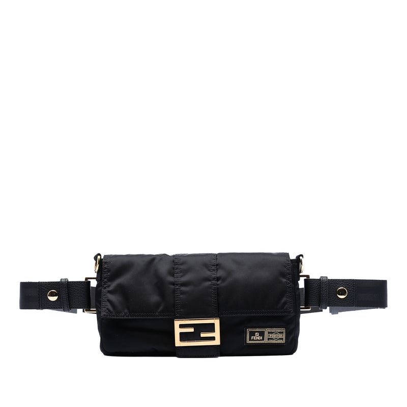 Porter Yoshida Nylon Convertible Baguette Satchel - Image 6