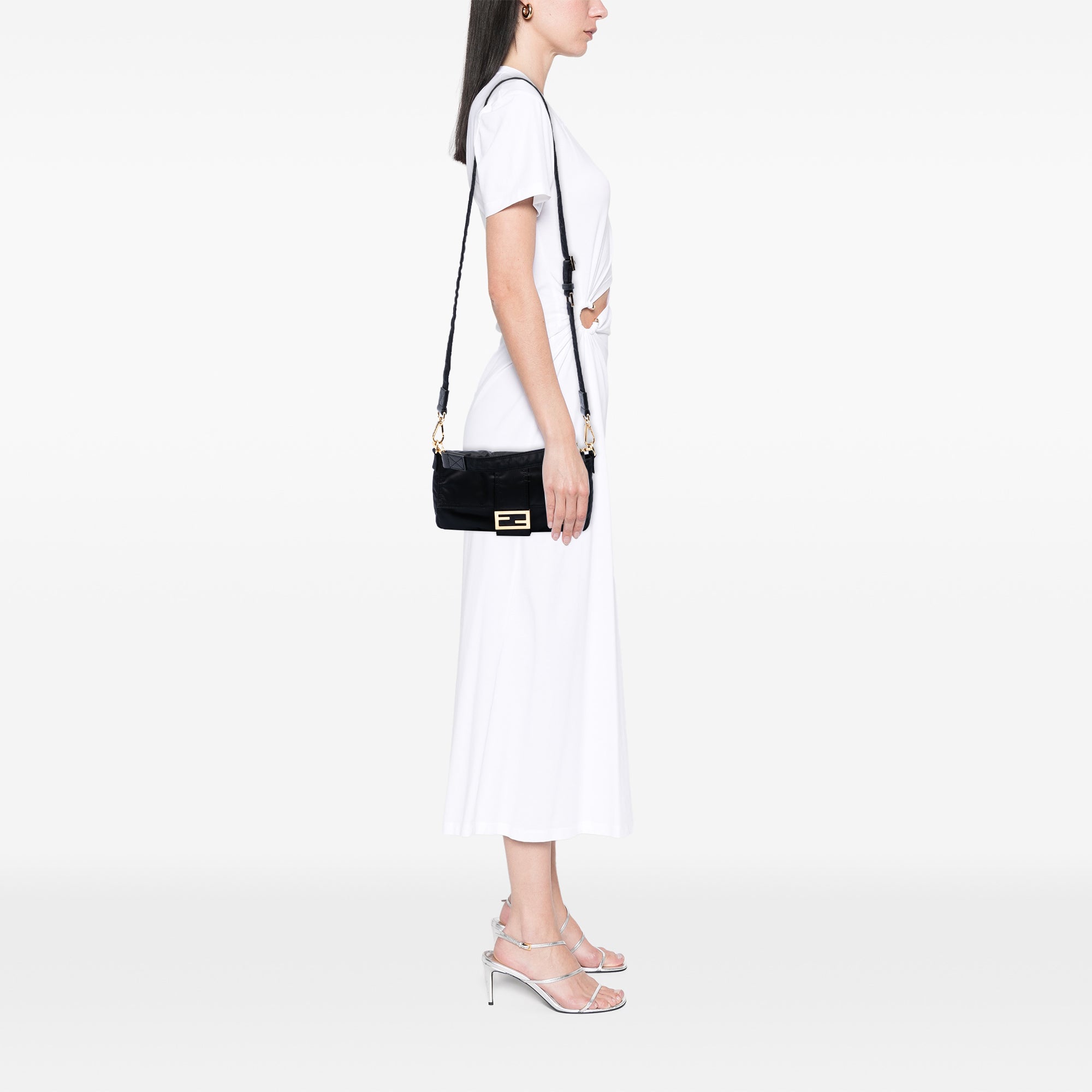 Porter Yoshida Nylon Convertible Baguette Satchel - Image 8
