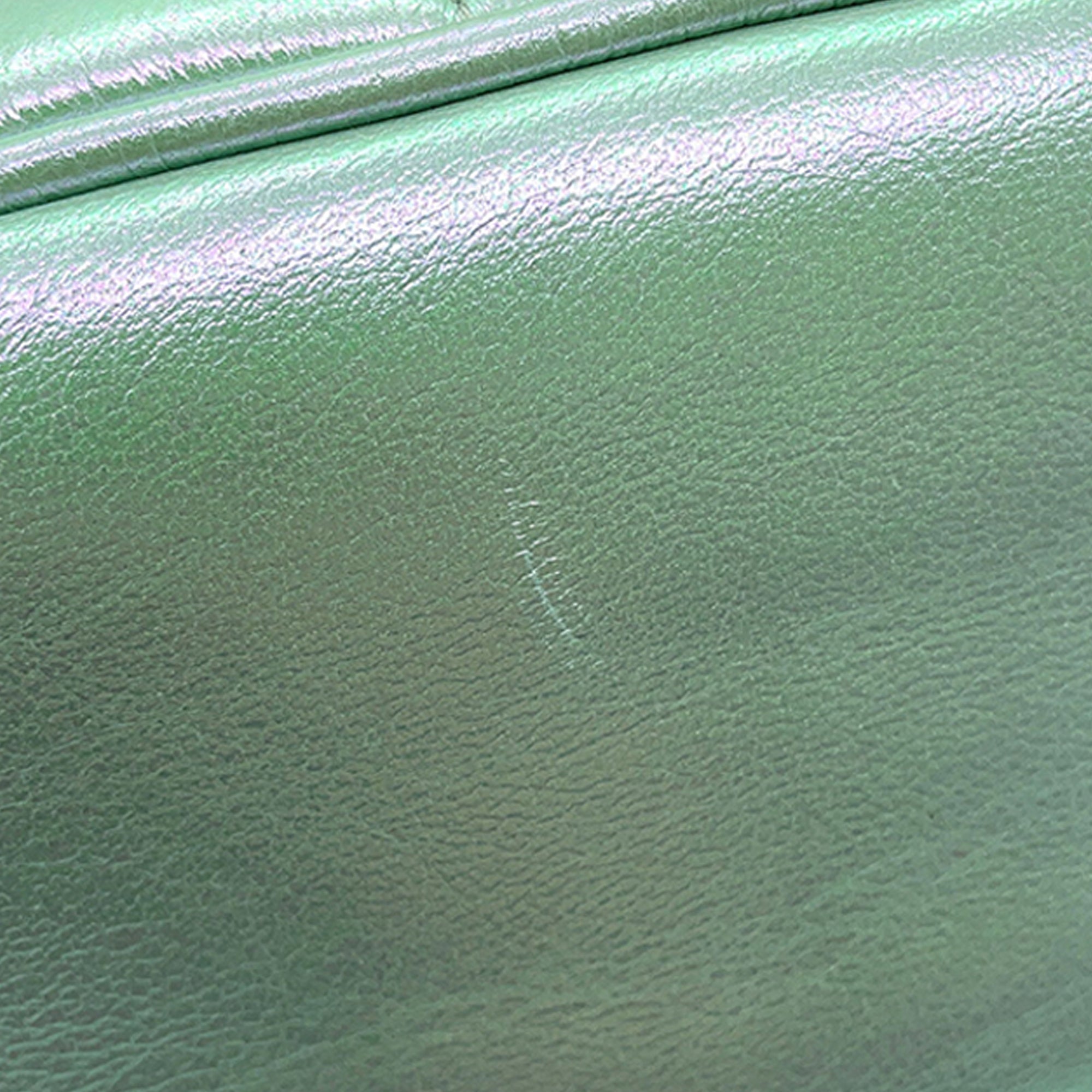 Mini GG Marmont Matelasse Iridescent Calfskin Flap Crossbody - Image 10