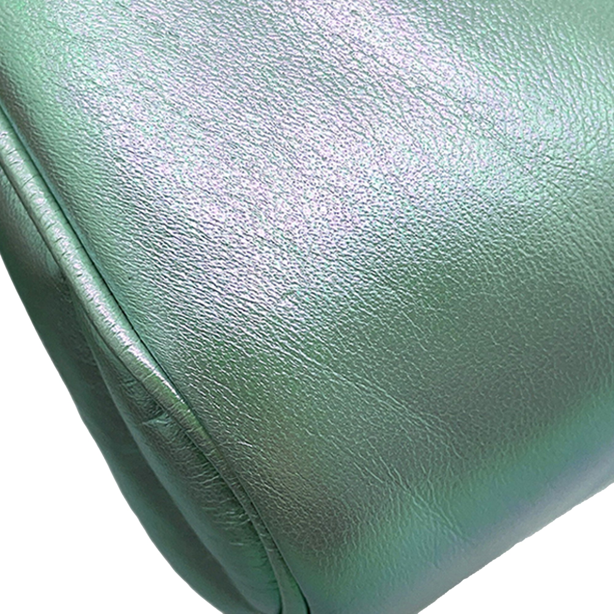 Mini GG Marmont Matelasse Iridescent Calfskin Flap Crossbody - Image 11