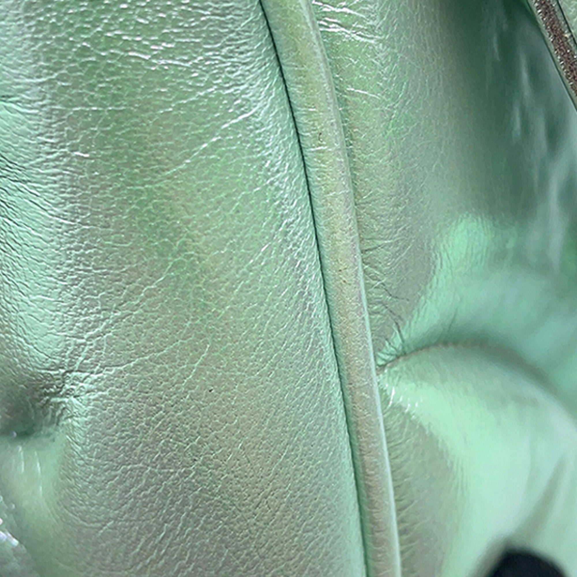 Mini GG Marmont Matelasse Iridescent Calfskin Flap Crossbody - Image 8