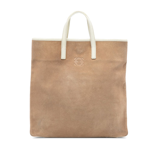 Anagram Suede Tote - Image 1