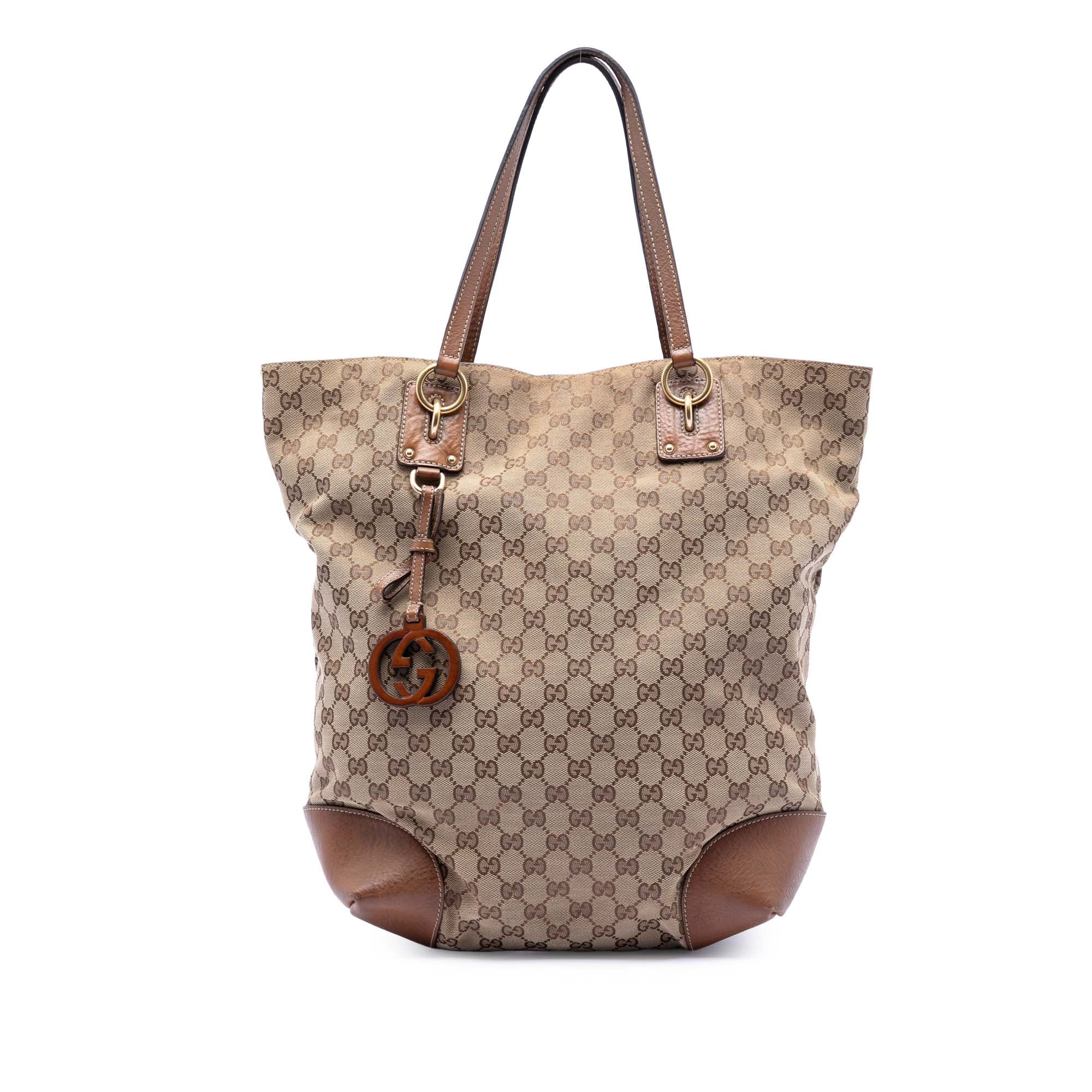 Large GG Canvas GG Charm Tote - Image 1