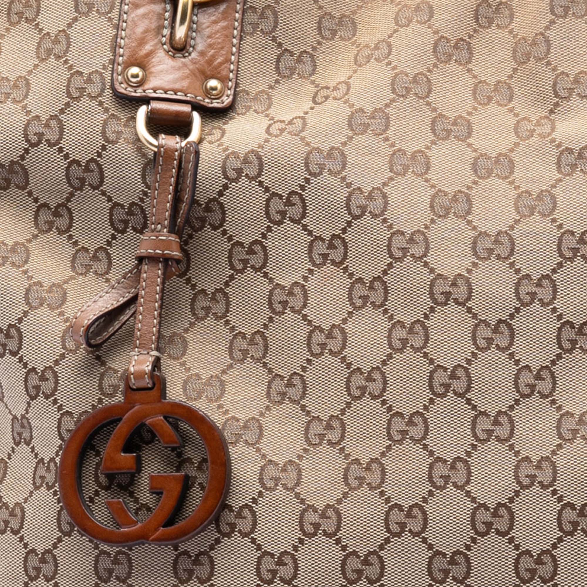 Large GG Canvas GG Charm Tote - Image 7