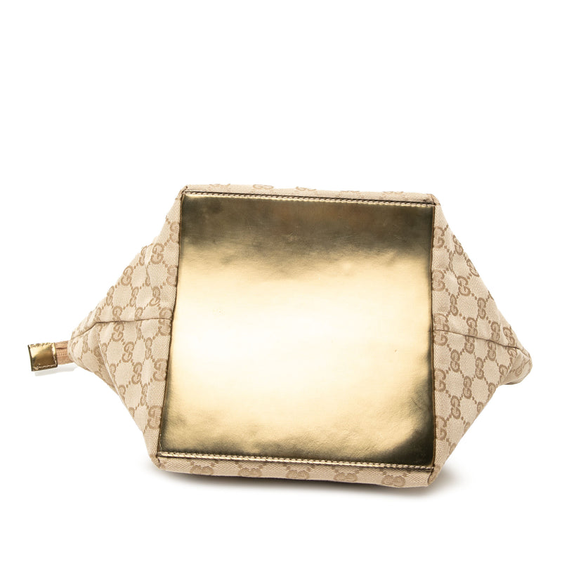 GG Canvas Web Tote - Image 3