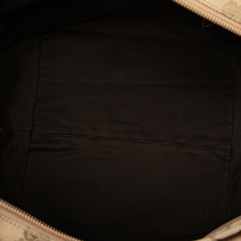 GG Canvas Web Tote - Image 4