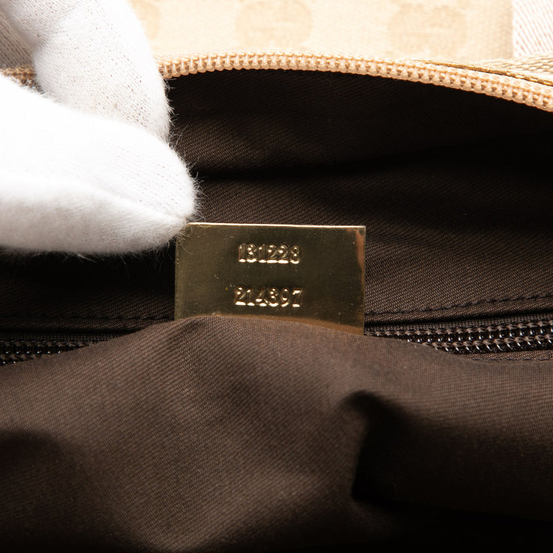 GG Canvas Web Tote - Image 6