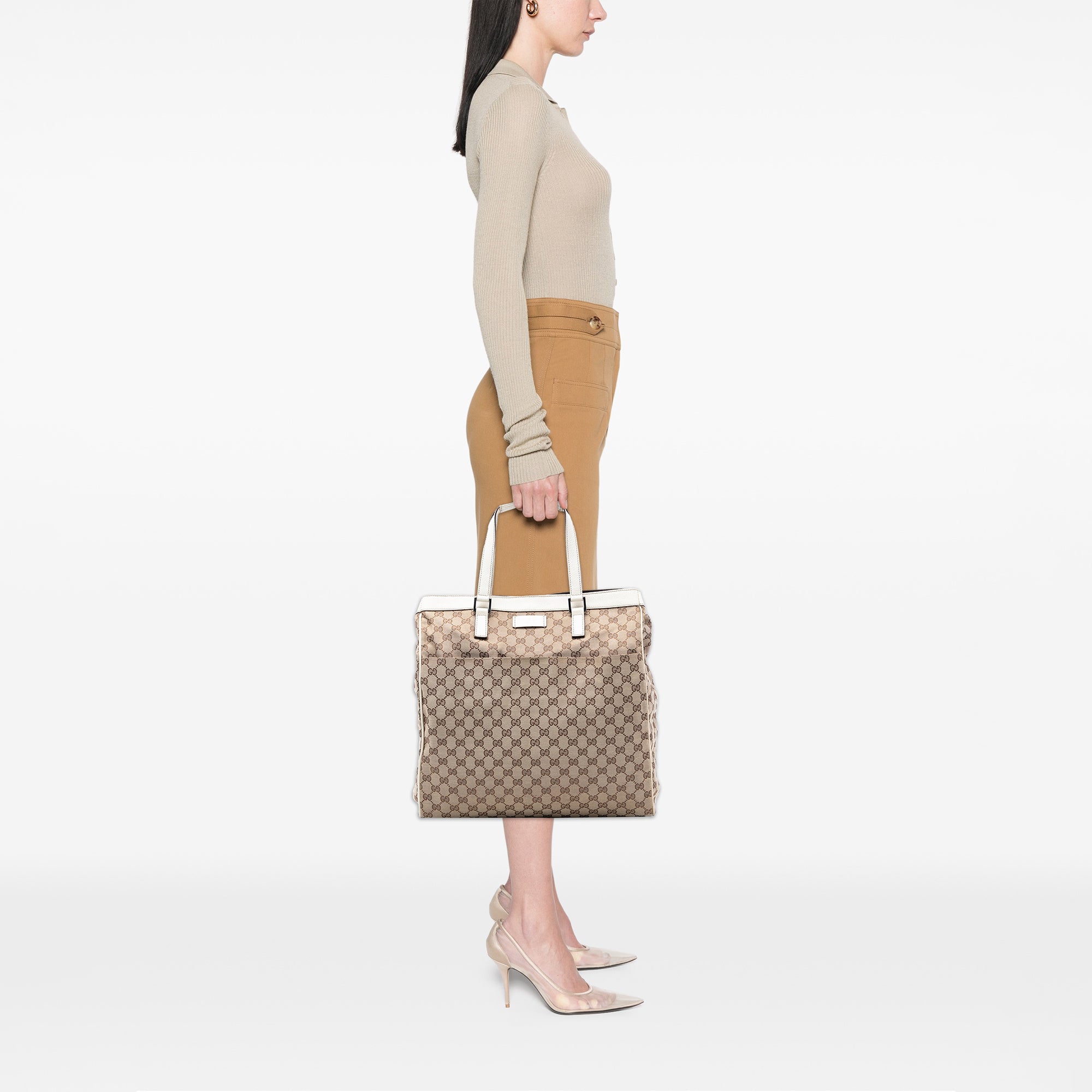 GG Canvas Tote - Image 7