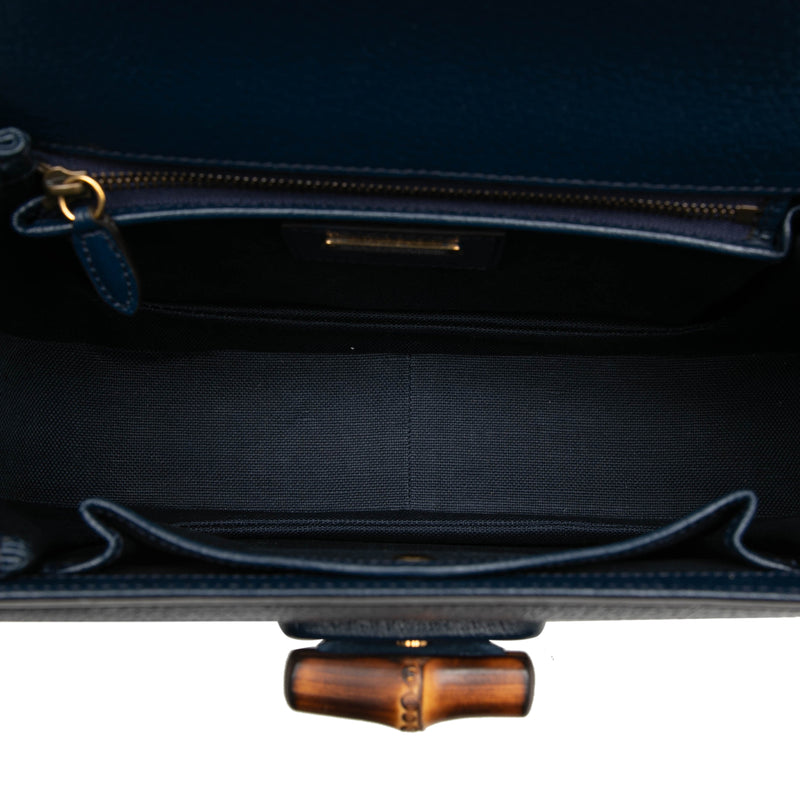100th Anniversary Medium GG Coated Canvas Kaleidoscope 1947 Bamboo Top Handle Bag - Image 4
