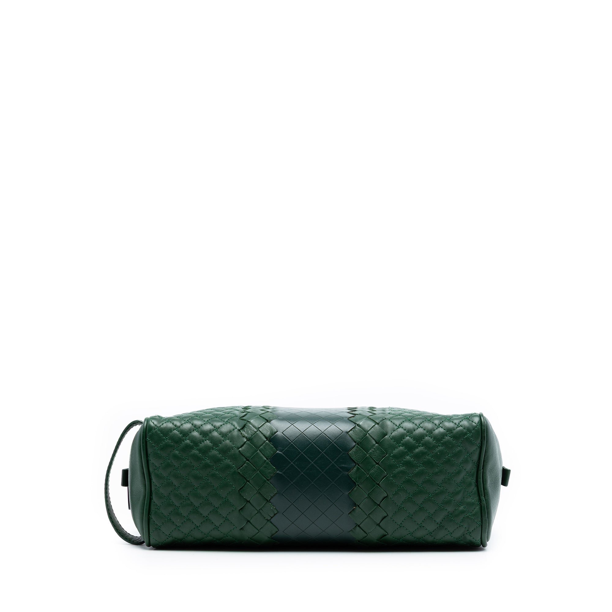Bicolor Nappa Intrecciato Pouch - Image 3