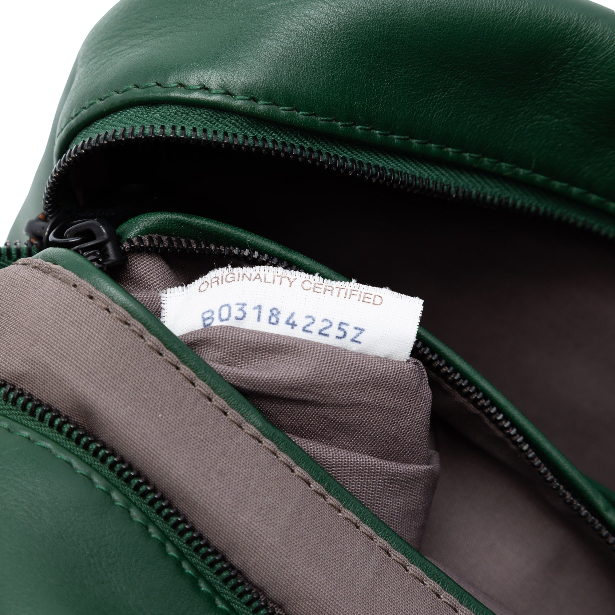 Bicolor Nappa Intrecciato Pouch - Image 6