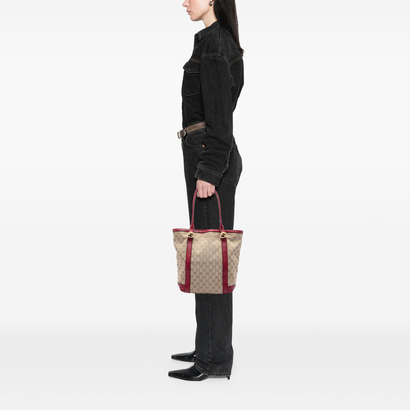 GG Canvas Twins Tote - Image 7