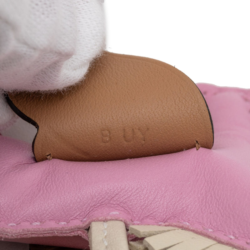 Milo lambskin and Swift Calfskin Rodeo Pegase Bag Charm PM - Image 5