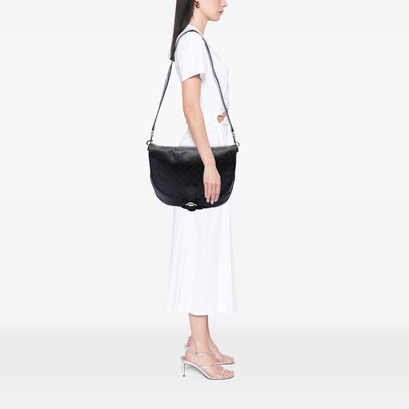 Guccissima Flap Messenger Bag - Image 6