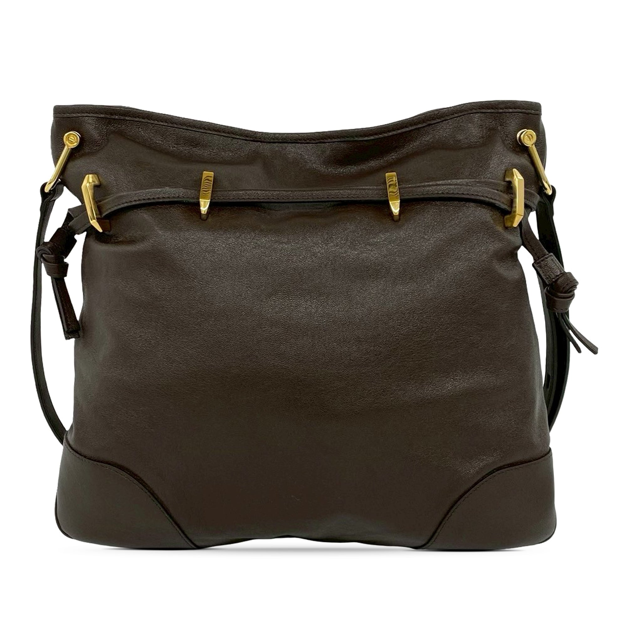 Leather Horsebit 1955 Drawstring Crossbody - Image 2