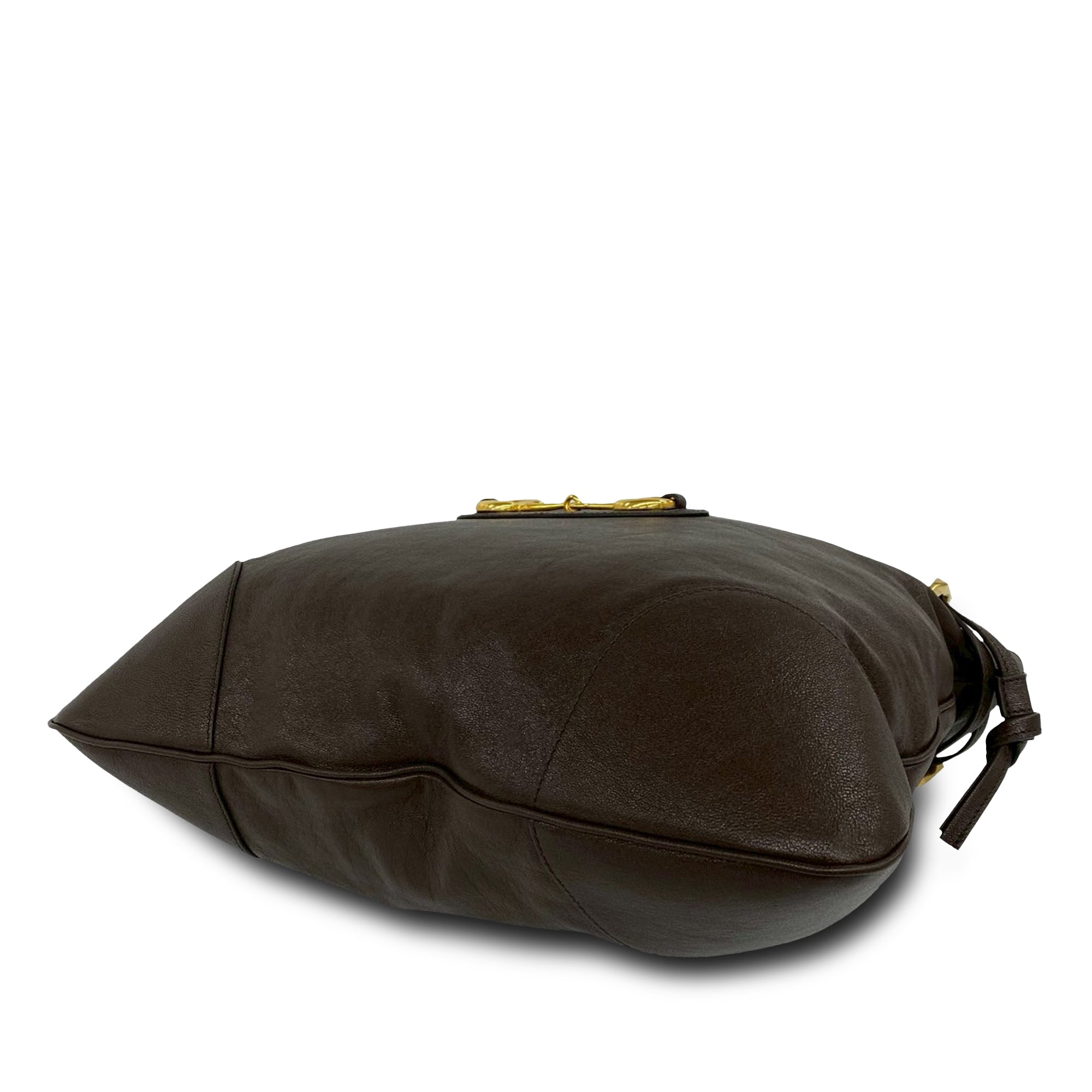 Leather Horsebit 1955 Drawstring Crossbody - Image 3