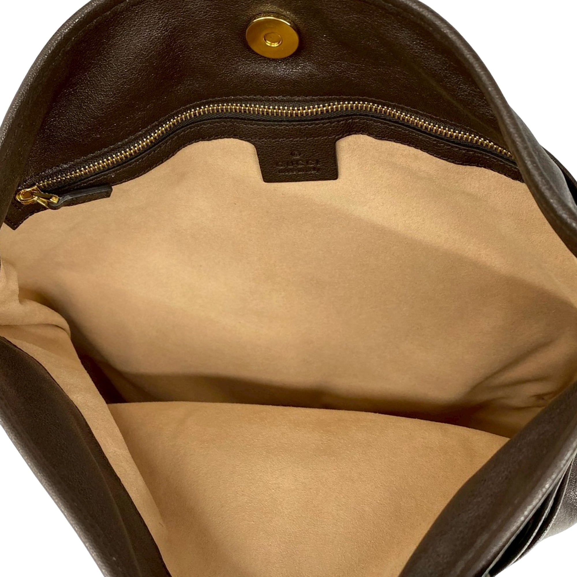 Leather Horsebit 1955 Drawstring Crossbody - Image 4
