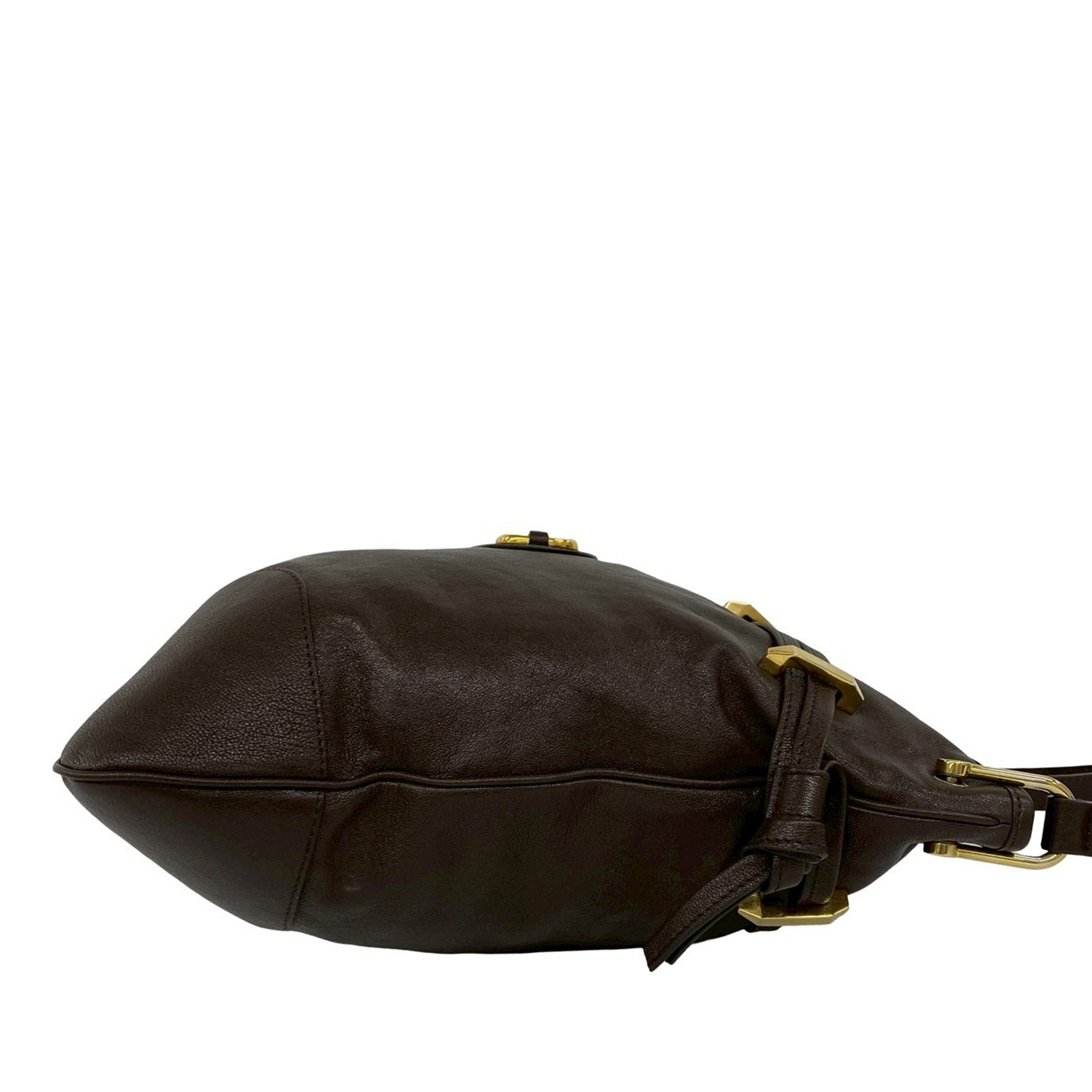 Leather Horsebit 1955 Drawstring Crossbody - Image 7