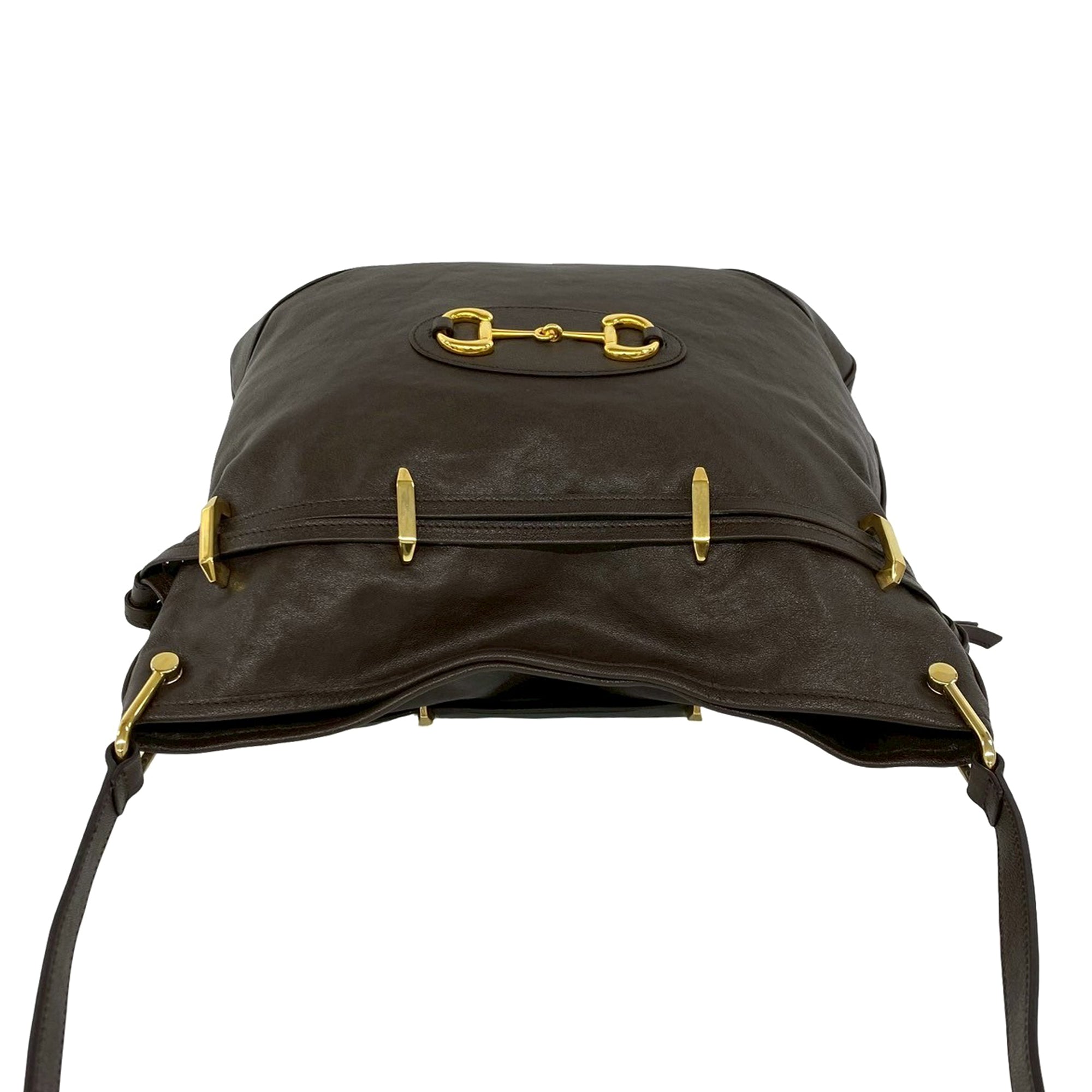 Leather Horsebit 1955 Drawstring Crossbody - Image 9