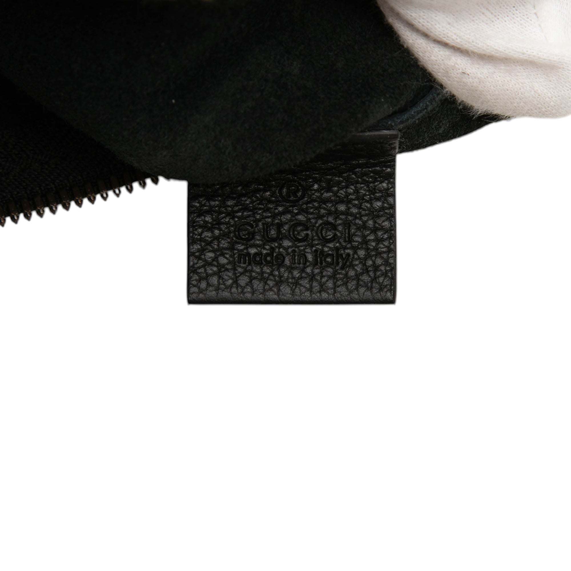 Medium Calfskin Logo Portfolio Clutch - Image 5