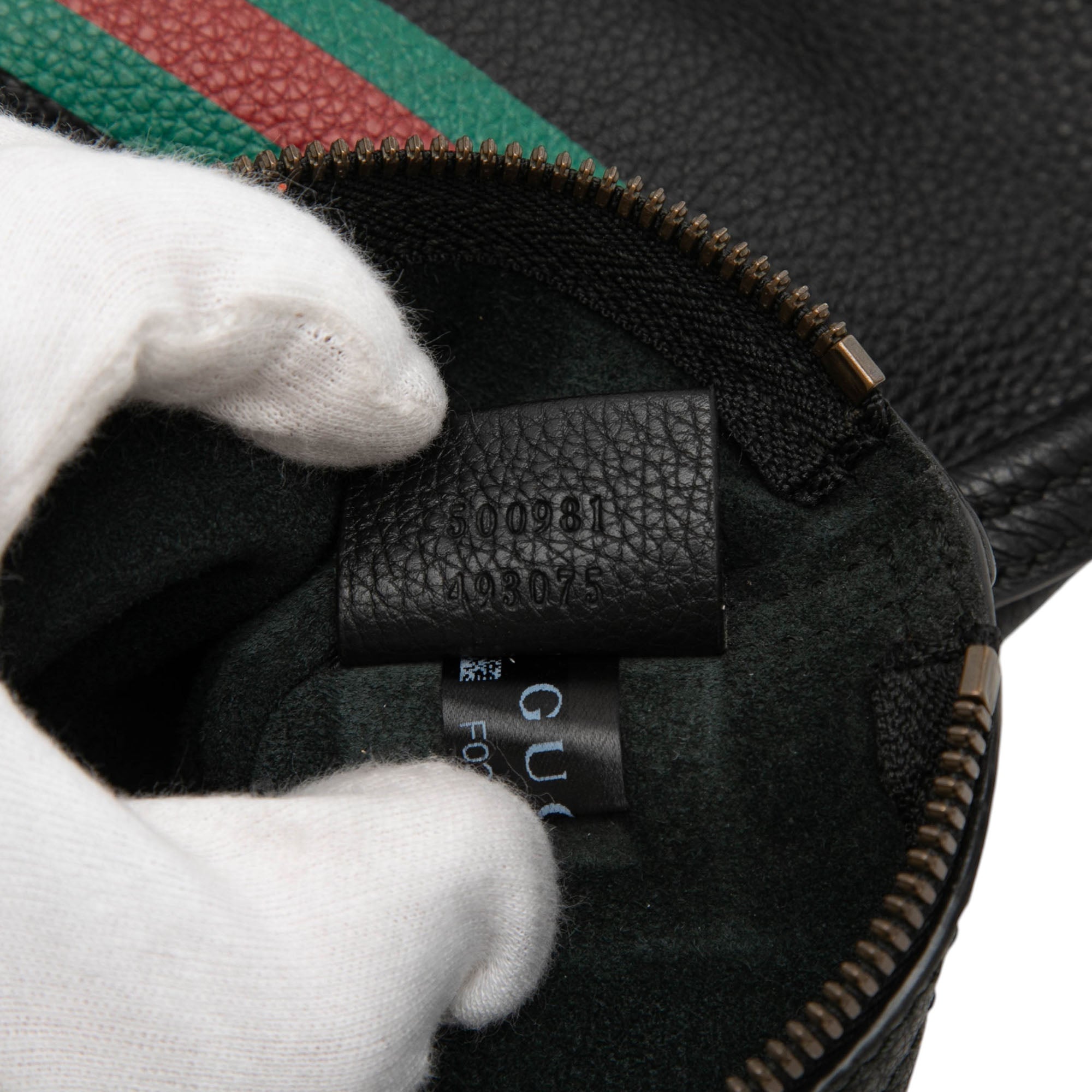 Medium Calfskin Logo Portfolio Clutch - Image 6