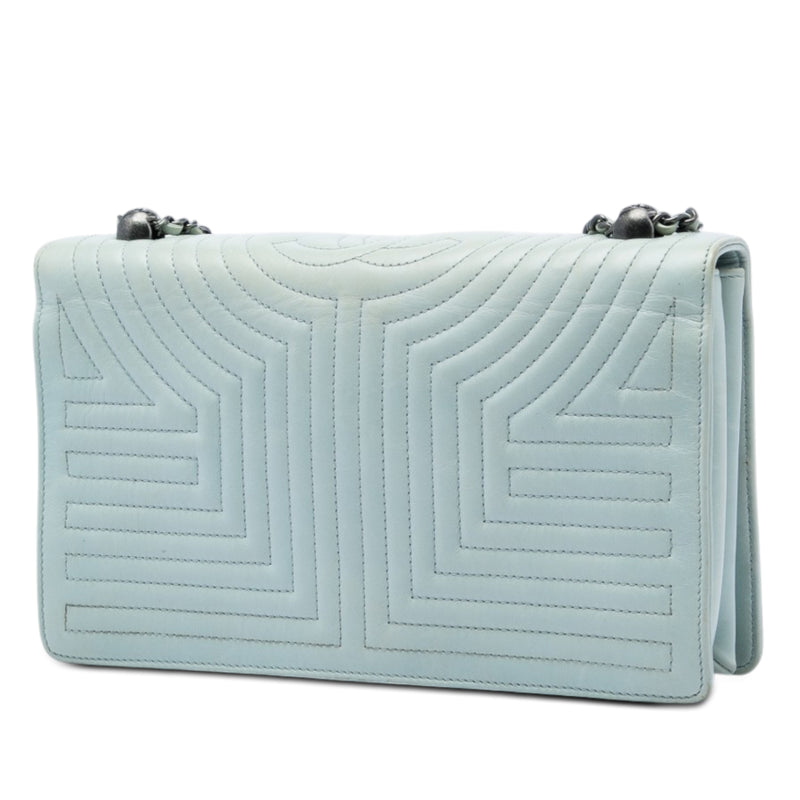 Medium Quilted Calfskin Korean Garden Flap - Image 2