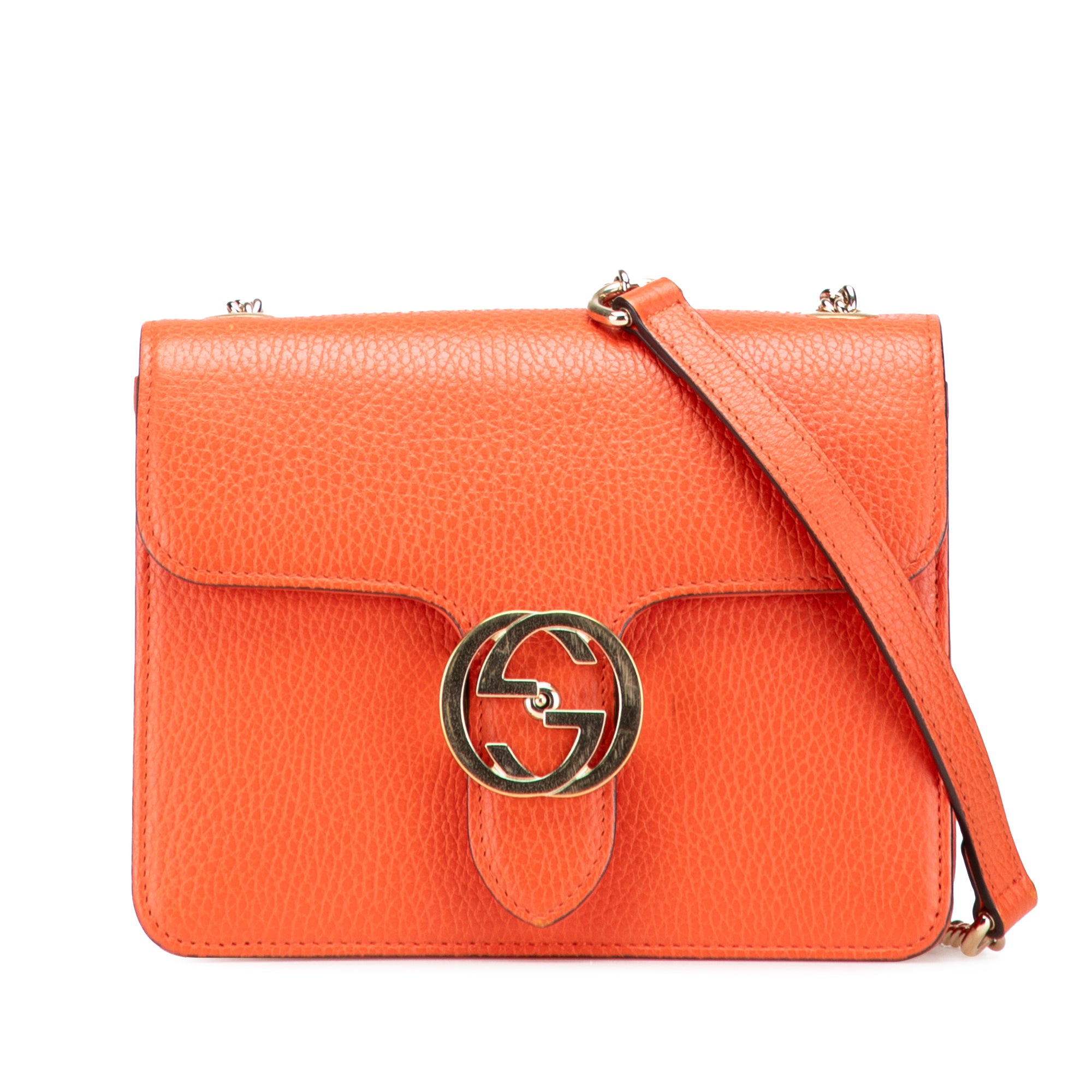 Small Dollar Calfskin Interlocking G Crossbody - Image 1