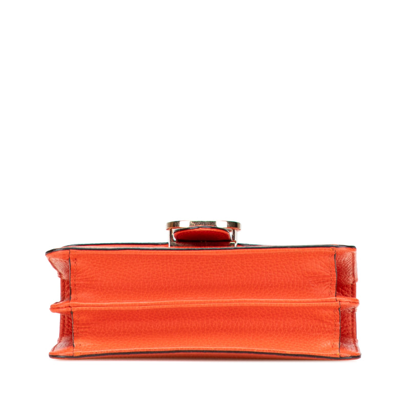 Small Dollar Calfskin Interlocking G Crossbody - Image 3