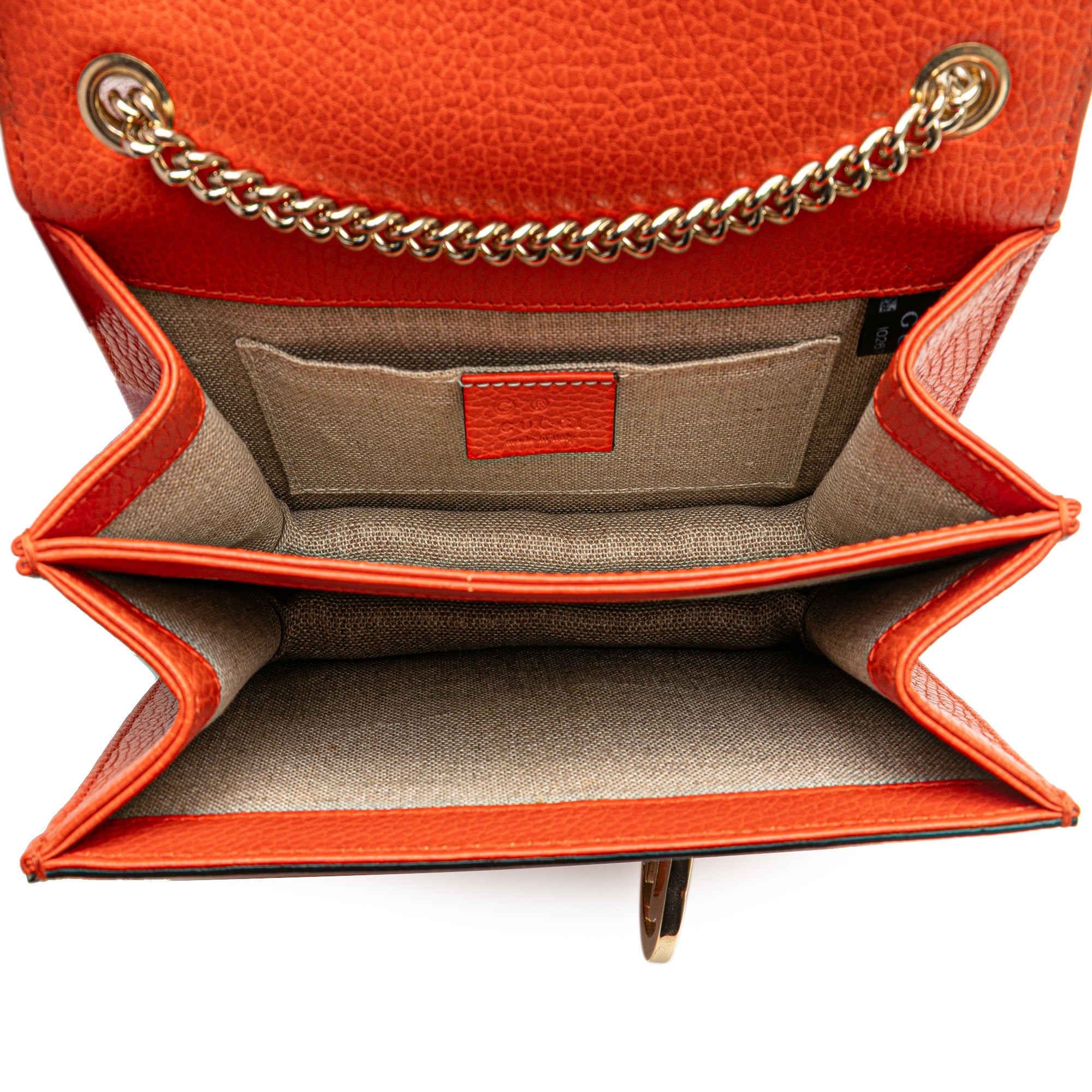 Small Dollar Calfskin Interlocking G Crossbody - Image 4