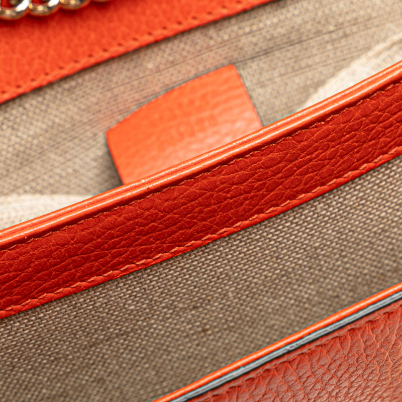 Small Dollar Calfskin Interlocking G Crossbody - Image 8