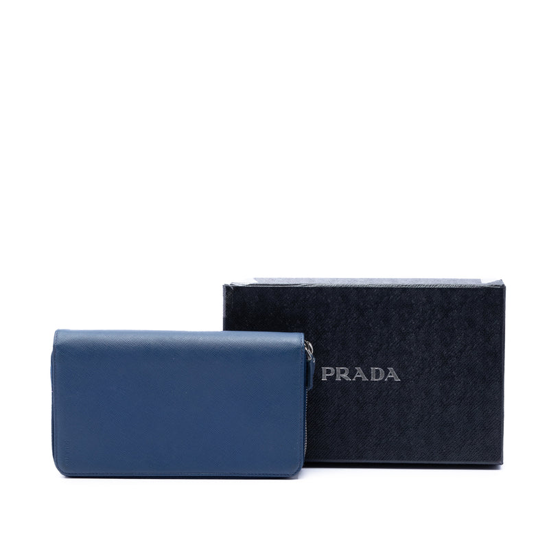 Saffiano Double Zip Long Wallet - Image 7
