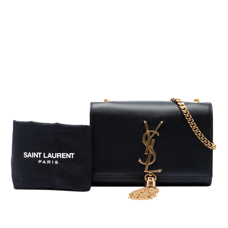 Small Smooth Calfskin Monogram Kate Tassel Crossbody - Image 7