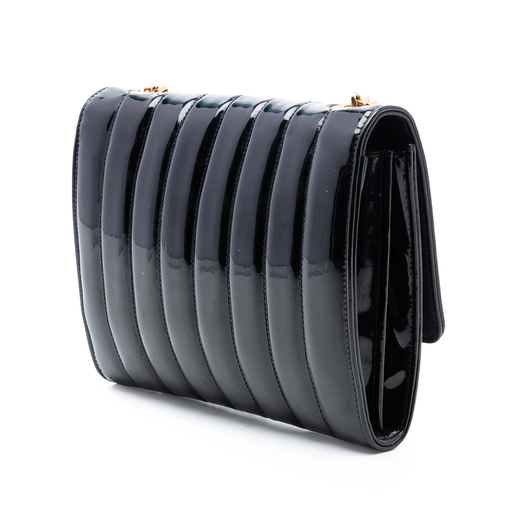Medium Patent Vicky Crossbody - Image 2