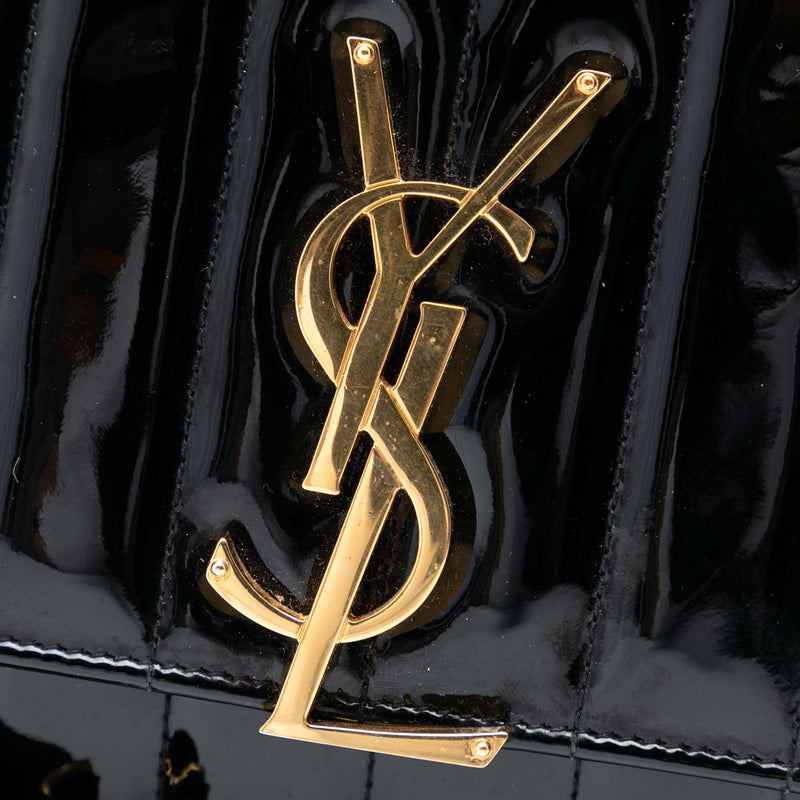 Medium Patent Vicky Crossbody - Image 6